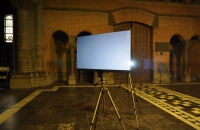 The Rain, The Sky. video projection